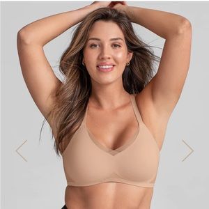 Honeylove bra in nude, size medium